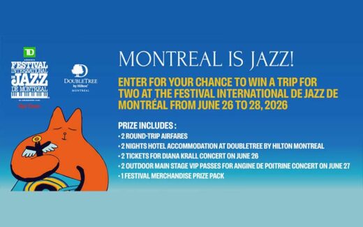 Gagnez un voyage pour 2 personnes à Montréal (3000 $)