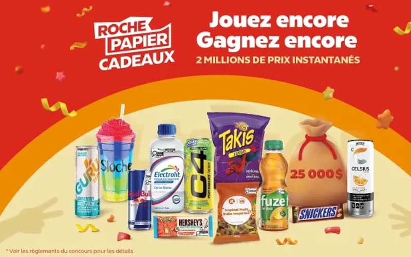 Gagnez 25 000$ en argent et bien plus encore
