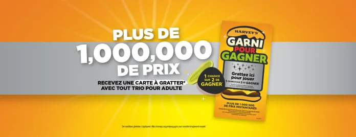 Gagnez des vacances au Canada et plusieurs autres prix