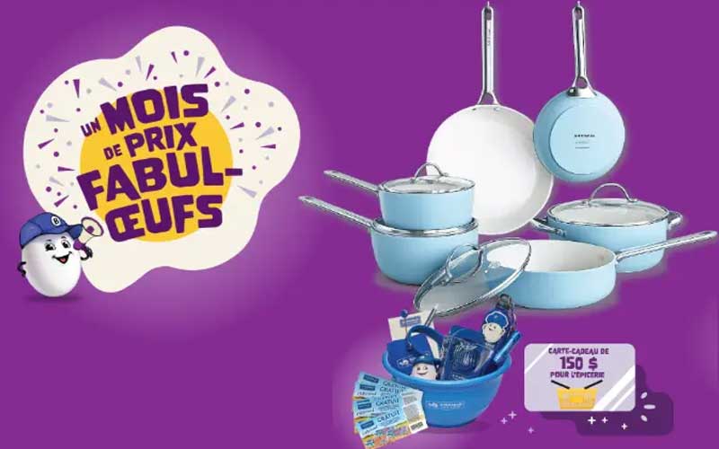 Gagnez l’un des 3 grands prix de 1000$