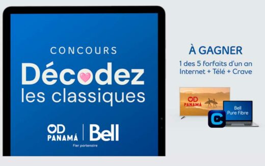 Gagnez l'un des cinq forfaits d’un an Internet