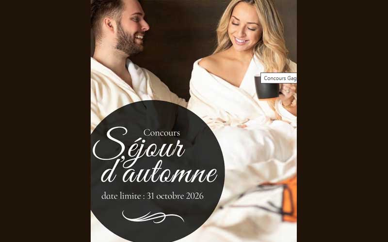 Gagnez un Séjour d'automne pour deux à l'Auberge Godefroy
