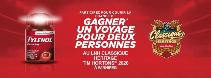 Gagnez un voyage au LNH Classique Héritage Tim Hortons