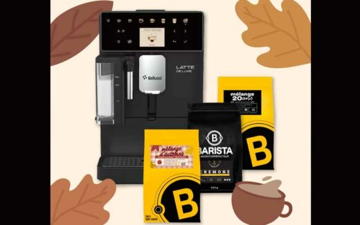 Gagnez une machine espresso Bellucci Latte Deluxe
