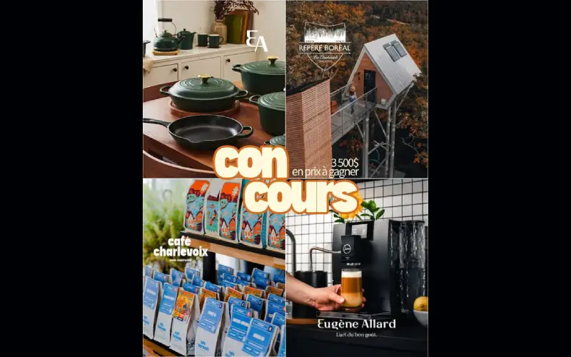 Concours Gagnez 3500$ en prix