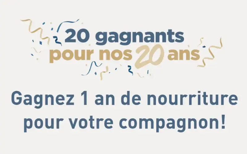 Gagnez 1 an de nourriture pour votre compagnon - Concours Oven-Baked Tradition