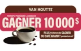Gagnez 10 000$ et dix prix d'un an de café