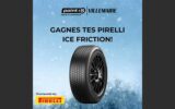 Gagnez 1000$ pour l’achat des pneus Pirelli Ice Friction