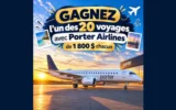 Gagnez 20 voyages de 1 800 $ chacun