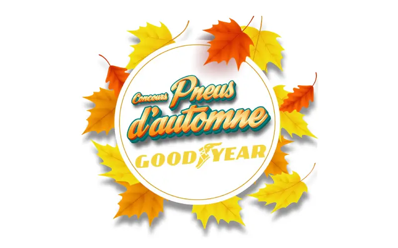 Gagnez 4 pneus Goodyear d’une valeur de 1450$