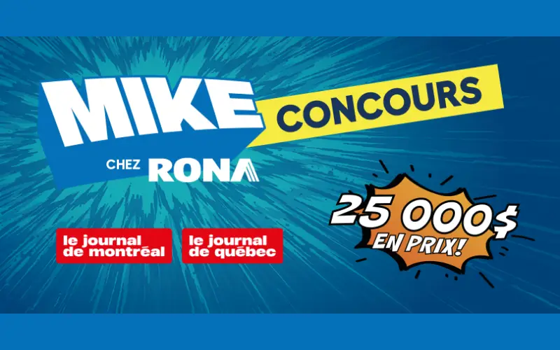 Gagnez 5 cartes-cadeaux de 5 000 $ à dépenser chez RONA