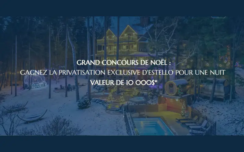 Gagnez la privatisation exclusive d'Estello pour une nuit (10 000$)