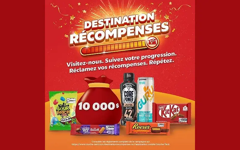Gagnez l’un des 10 prix de 10 000$ en argent comptant