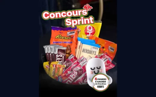 Gagnez quatre paniers remplis de friandises