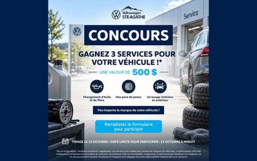 Gagnez trois services pour votre véhicule