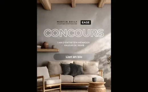 Gagnez un an d'entretien ménager
