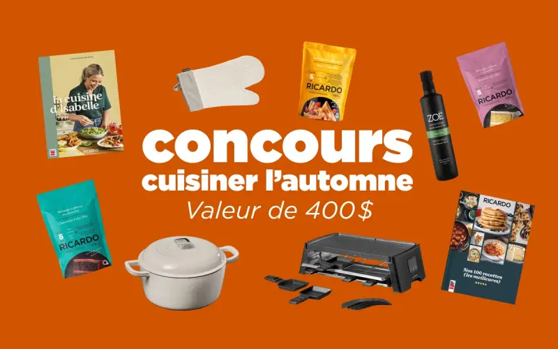 Gagnez un ensemble de cuisine RICARDO de 400 $