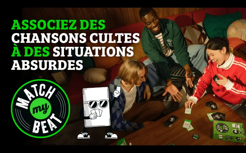 Gagnez un jeu Match My Beat et 250$ en argent