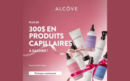 Gagnez un panier cadeau Alcôve