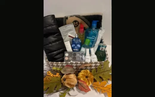 Gagnez un panier de produits cosmétiques de 300 $