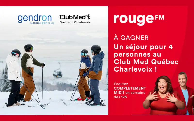 Gagnez un séjour en famille au Club Med Québec Charlevoix