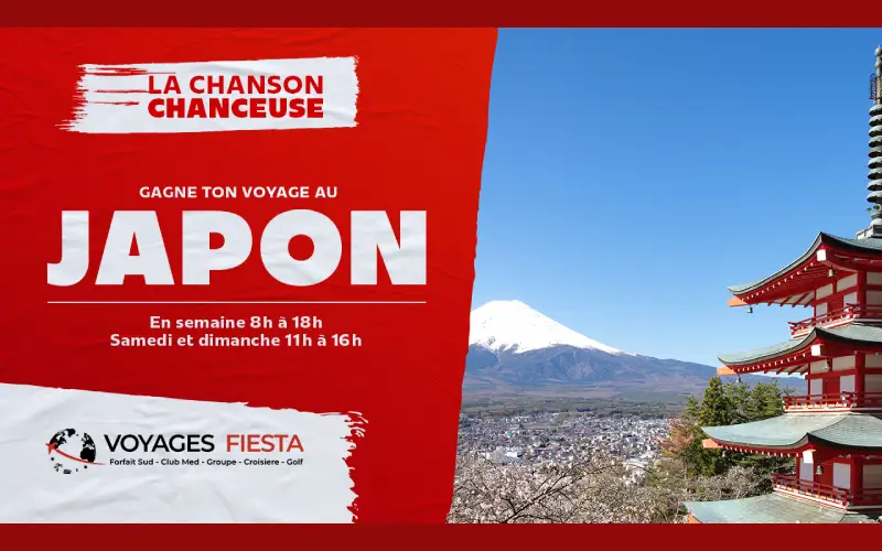 Gagnez un voyage au Japon