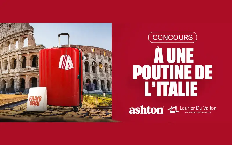 Gagnez un voyage en Italie de 5 000 $
