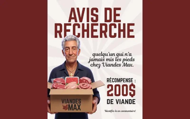 Gagnez une boîte de 200 $ de produits Viandes Max