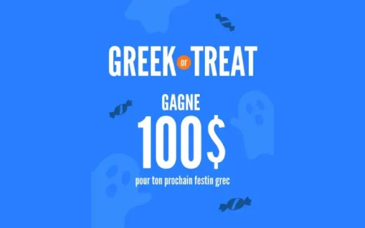 Gagnez une carte-cadeau Souvlaki Authentique de 100$
