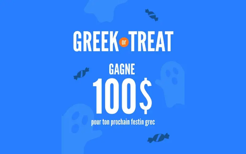 Gagnez une carte-cadeau Souvlaki Authentique de 100$