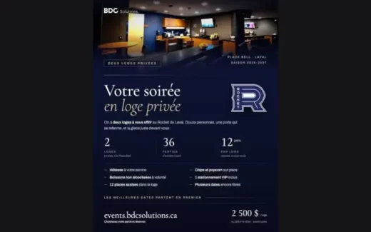 Gagnez une loge de 12 places à la Place Bell de 2500$
