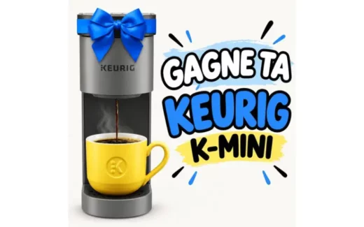 Gagnez une machine à café Keurig K-Mini