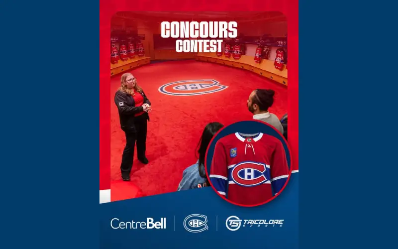 Gagnez une visite guidée au Centre Bell pour cinq personnes